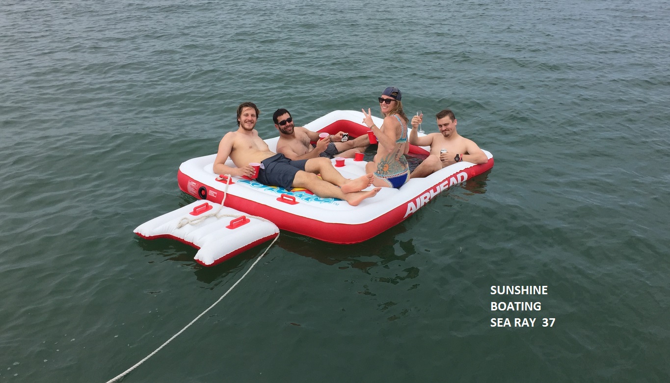 sunshine-boating-sea-ray-37-raft
