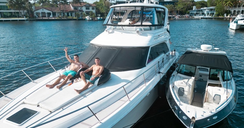 boat rentals Fort Lauderdale for private yacht charters bachelorette parties